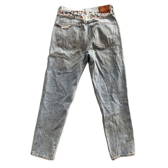 Citizens of Humanity MARLEE Relaxed SL Boyfriend Jeans 25 Distressed Embroidered - Picture 5 of 15